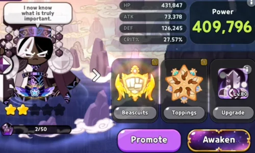 Dark Cacao Cookie Build Ultimate Toppings &# Team