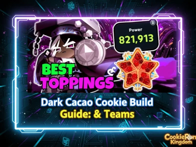 Dark Cacao Cookie Build Ultimate 2026 Toppings & Team Guide