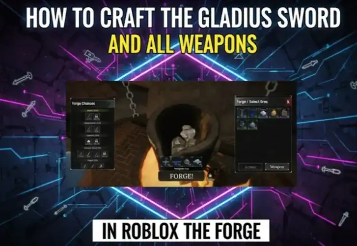 The Ultimate Guide to Crafting the Gladius Sword in Roblox The Forge