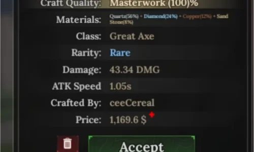 What you need before you can buy the Platinum Pickaxe