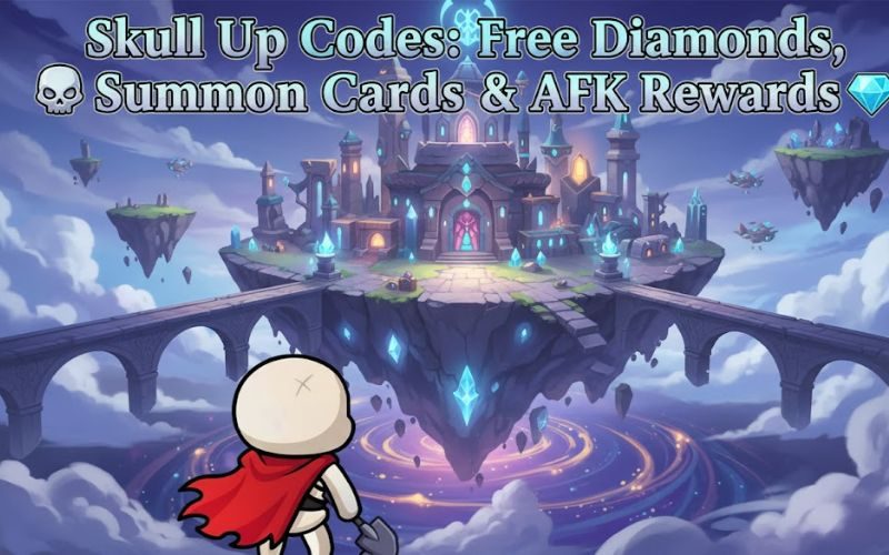 Skull Up Codes: Free Diamonds, Summon Cards & AFK Rewards
