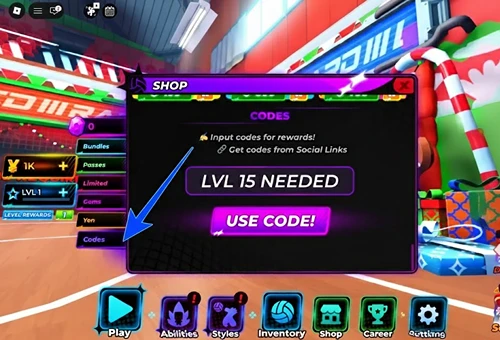 Volleyball Legends Codes