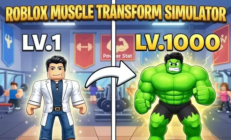 Unlock powerful transformations with codes in Muscle Transform Simulator. Discover how to evolve from LV.1 to LV.1000 and enhance your gaming experience with the latest cheat codes.