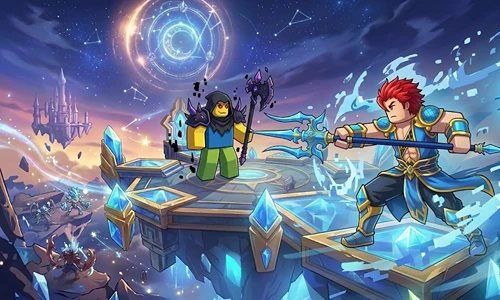 Anime Defenders best units tier list showing S+ and S tier characters including Shadow Dragon and Divine Tyrant